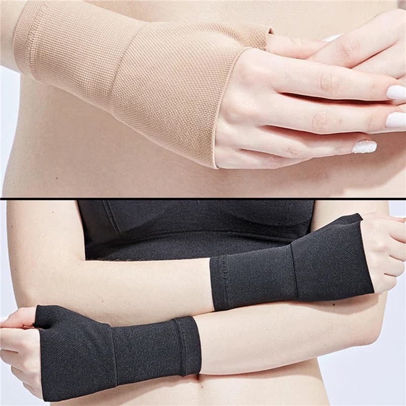 1PC Fitness Gym Wrist Guard Brace Sleeve Support Elastic Breathable Glove Palm Protector for Hands Portable