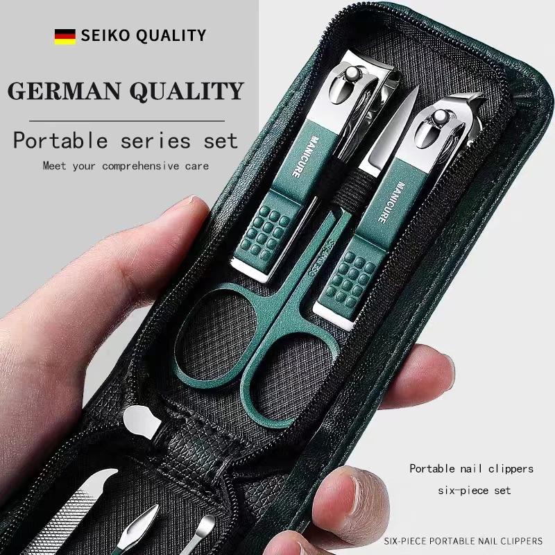 Set of nail scissors special nail cutters for men and women of high end for domestic use beauty tools for Manicure 6 portable parts for home use