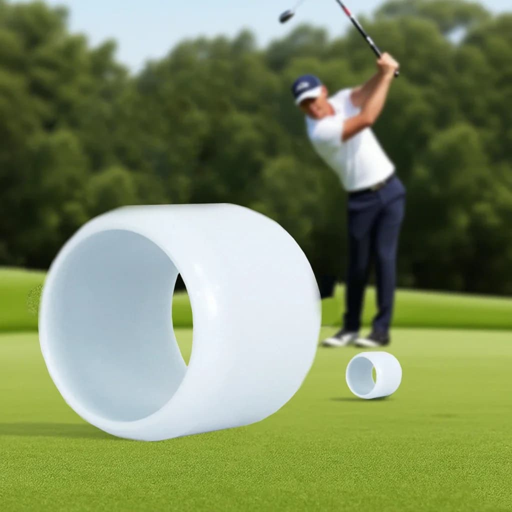 Palline per pratica di golf a breve distanza Aiuto per l'allenamento durevole in plastica per forniture sportive per palline da allenamento per interni ed esterni
