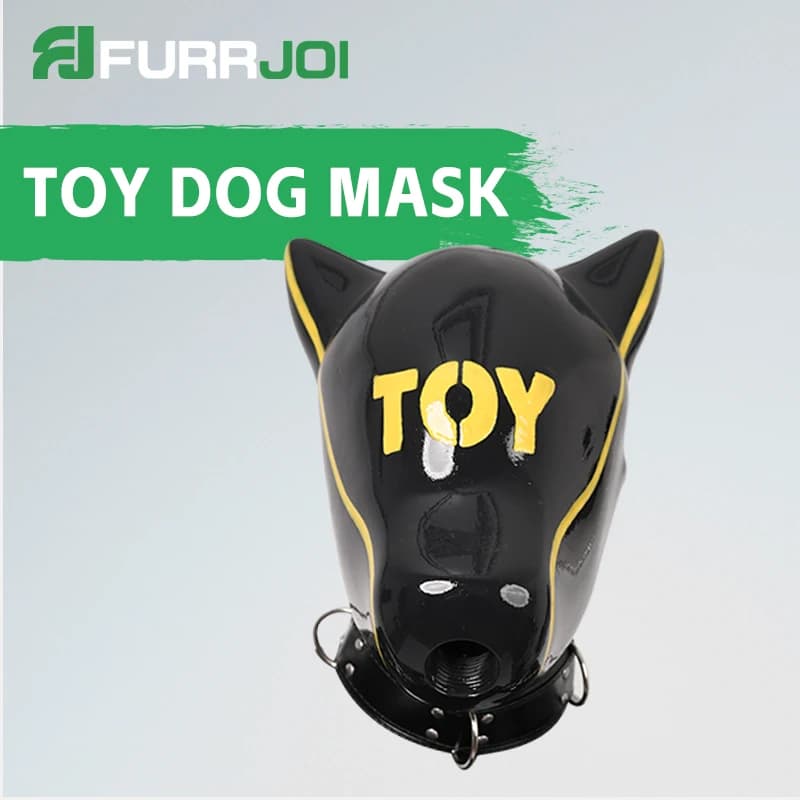 Furrjoi IDO Silicone Dog Mask with Costume Cosplay Fantasy Hood Multiple Colors Halloween Face Toys Realistic Equipment