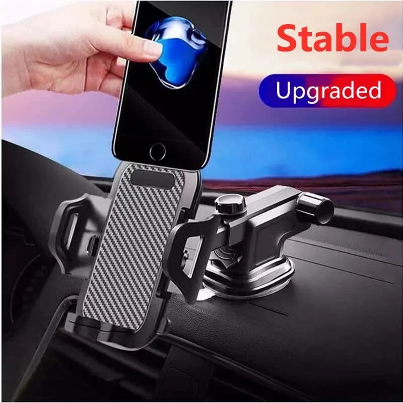 Universal support for car phone with suction cup 360 ° Support bracket for mobile phone GPS navigation with support for windscreen dashboard for smartphones
