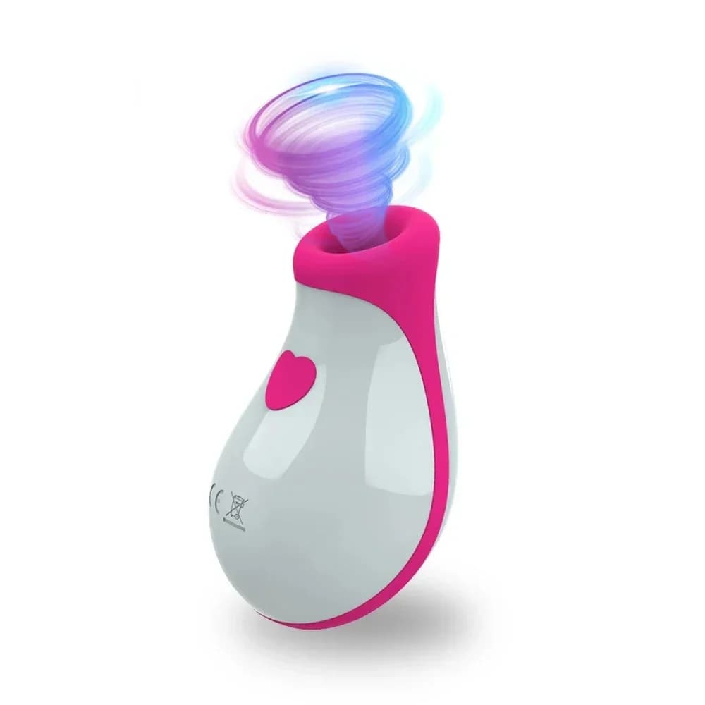 Mini vibratore a ventosa per vagina, stimolatore del punto G, clitoride e capezzoli, masturbatore per adulti, sex toy per donne e coppie.