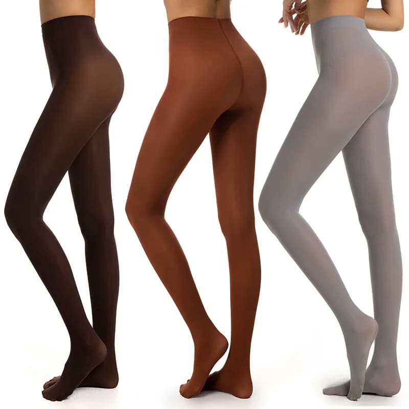 Women's sexy tights in solid color Long tights seamless tights Spring Summer Autumn elastic tights large