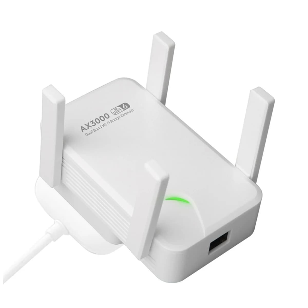 N18R AX3000 Ripetitore WiFi Dual Band 2.4Ghz/5GHz Wireless WiFi Extender Amplificatore di segnale Wi-Fi AP wireless Trasmissione Spina americana