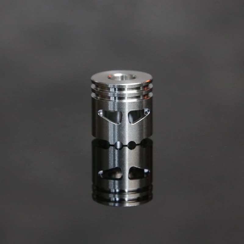 Skeleton Stainless Steel EDC Knife Bead Braided Pendant, Paracord Bracelet Pendant DIY Accessories, Jewelry & Keychain Decor