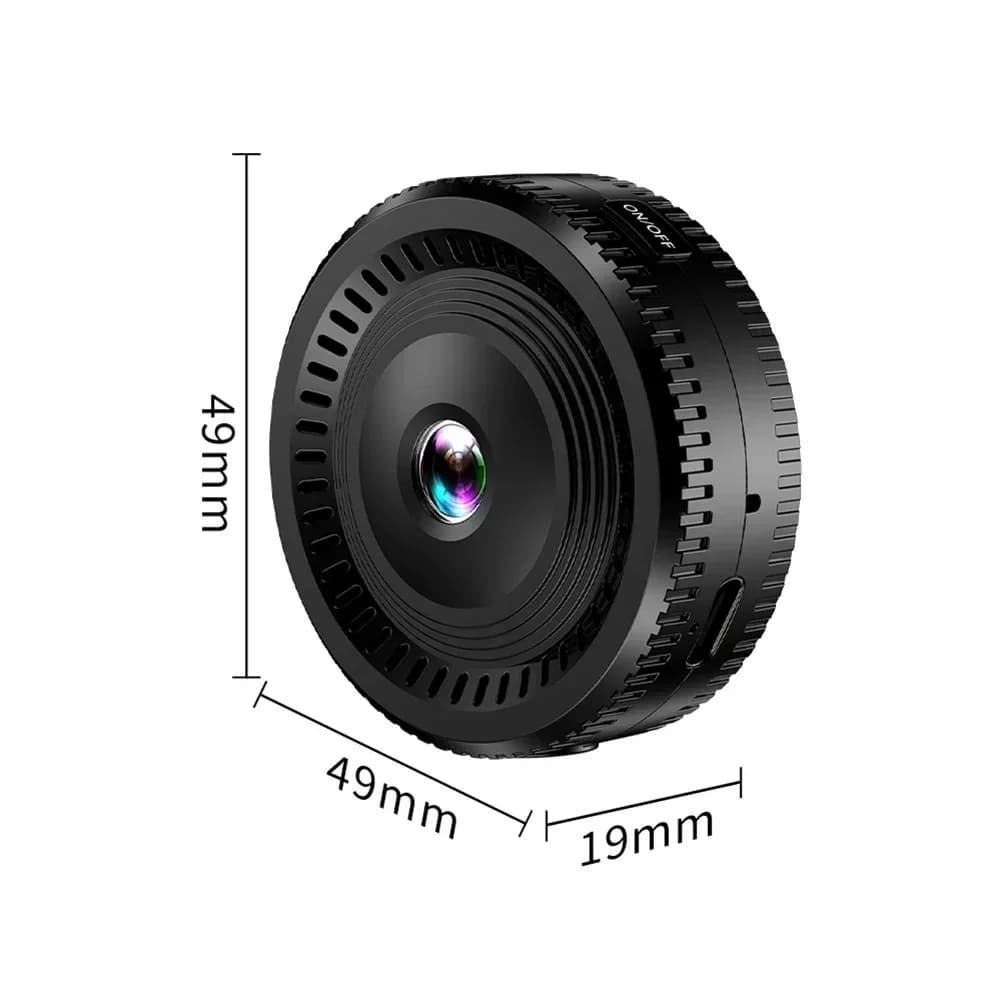Telecamera di sicurezza Telecamera di sorveglianza HD 1080P con rilevamento del movimento e baby monitor per visione notturna per animali domestici interni