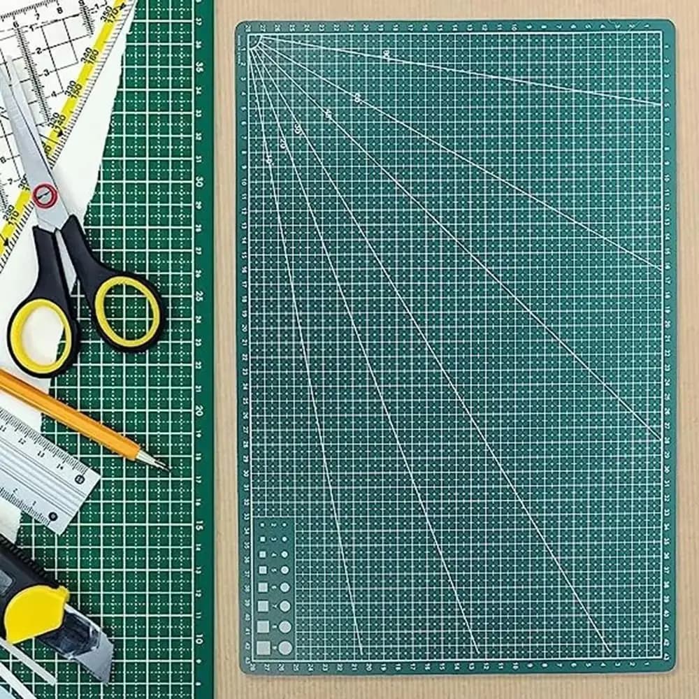 Tappetino da taglio A3 PP su un lato per banco da lavoro per cucito patchwork Tagliere in pelle per incisione fai-da-te Tappetino da taglio patchwork