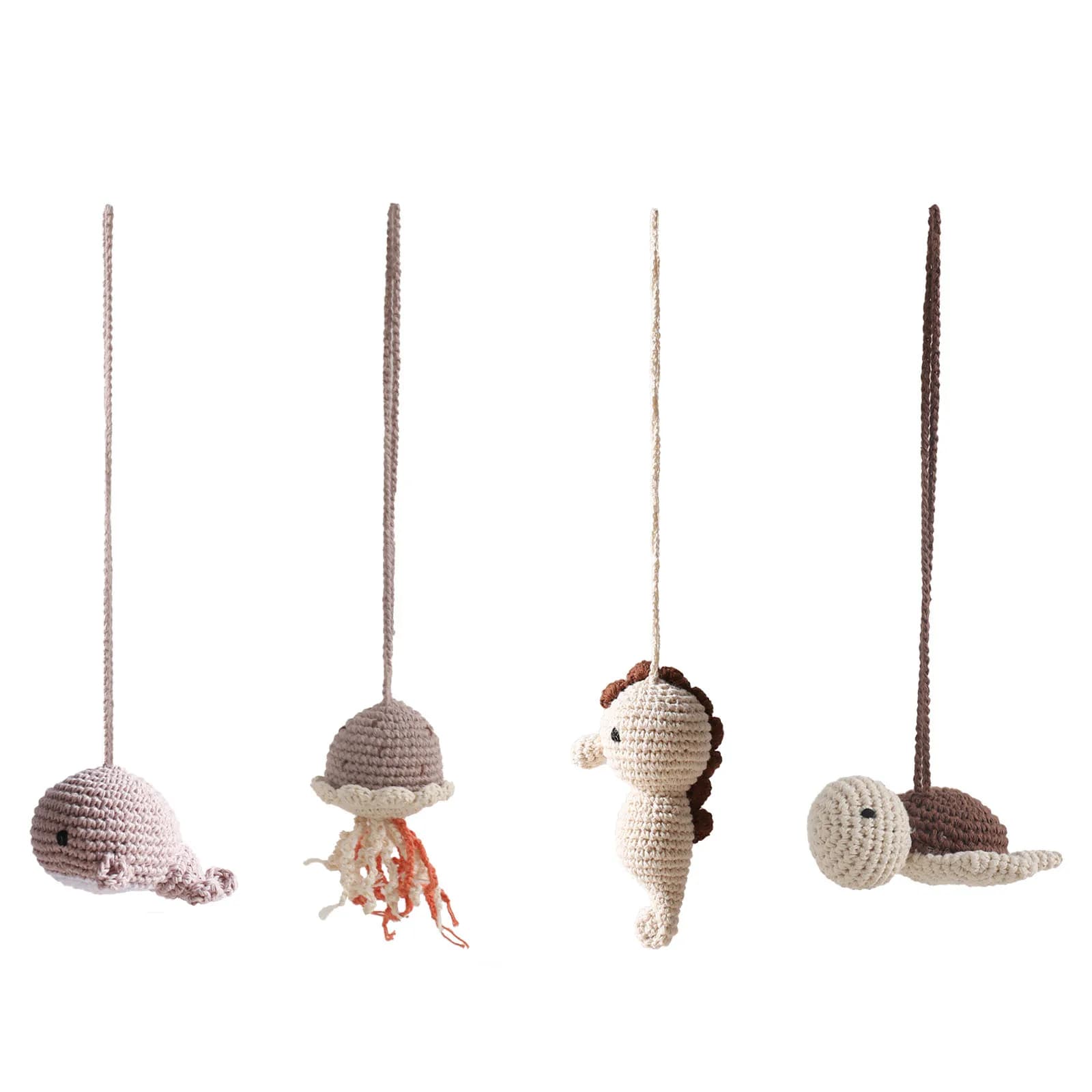 Giocattoli per bambini Gioco in legno Palestra Appeso Supporto per letto mobile Ciondolo per animali Passeggino Giocattolo per bambini Campana Sonaglio in legno Giocattolo educativo neonato
