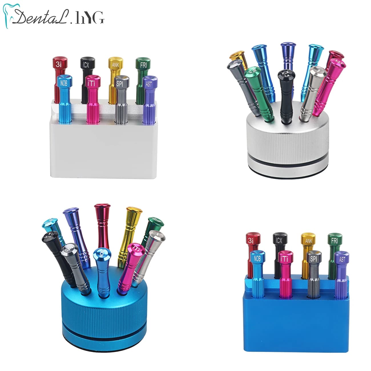 1Set Laboratorio Dentale In Acciaio Inox Impianto Cacciavite Kit di Strumenti di Odontoiatria Micro Cacciavite Attrezzature Per Strumenti Dentista
