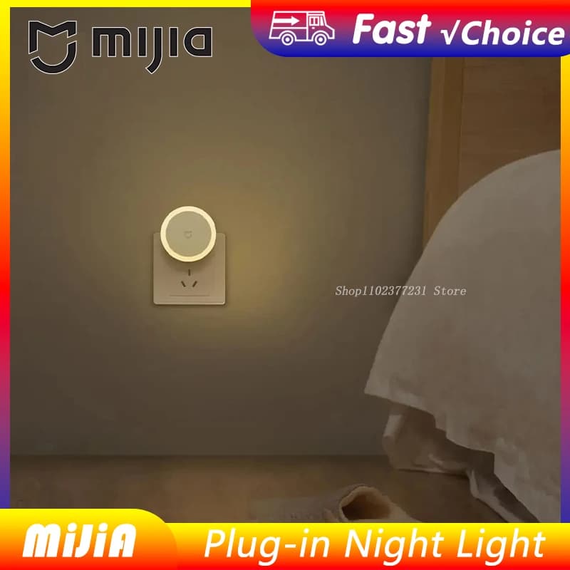 New Xiaomi Norma Mijia LED Intelligent Infrared Human Body Motion Sensor Dimmable Control Light Night Light Plug-in for Smart Xiaomi Home