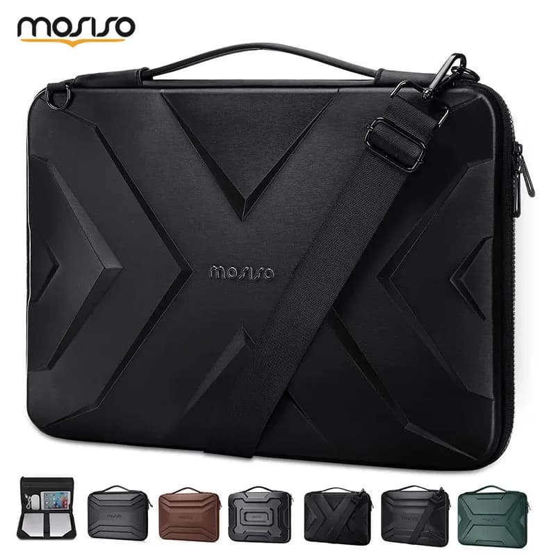 Borsa a tracolla per laptop per MacBook Air Pro M1 M2 M3 M4 13 14 15 16 pollici HP Dell Lenovo Asus Notebook EVA Custodia per computer