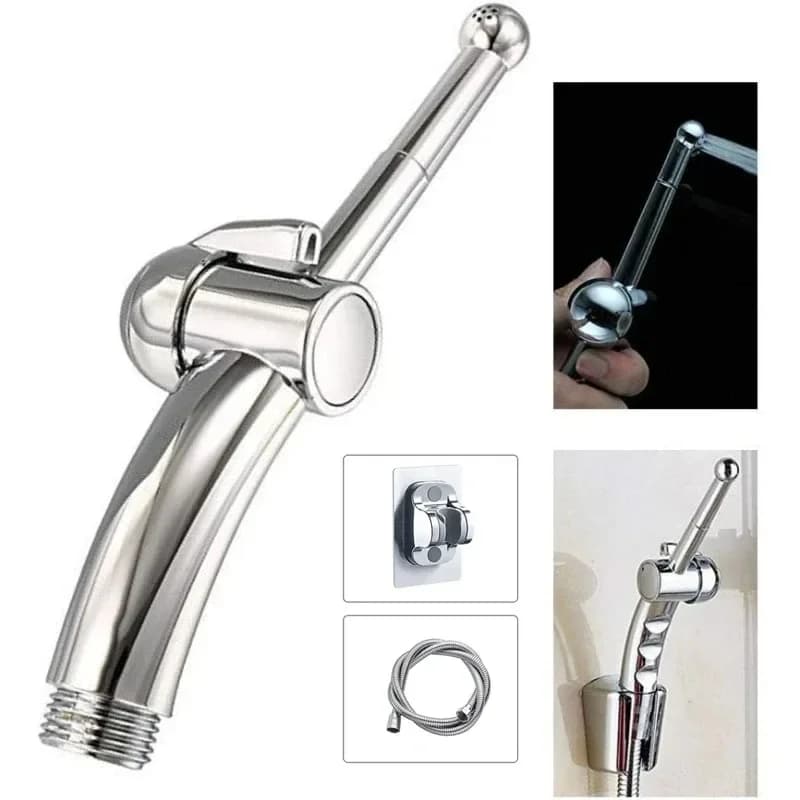 ABS Bidet Doccia Spray Corpo pulito Donna Lavatrice Pistola a spruzzo Testa WC Strumento anale Doccia Accessori per il bagno Verde