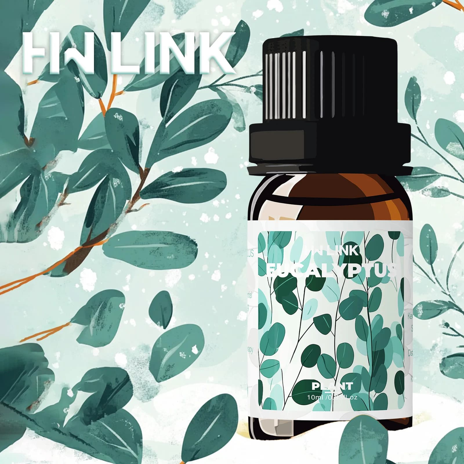 Eucalyptus essential oils 10ml Eucalyptus oil for diffusers, hair, skin care, aromatherapy, body massage, soap and candle production