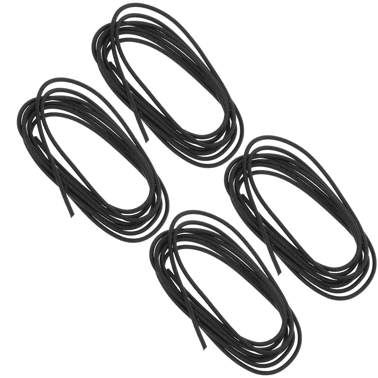 Cordini Elastici Neri per Quaderni A5, Fasce Elastiche con Fibbia Metallica per Agende, Accessori Fai-da-Te per Planner