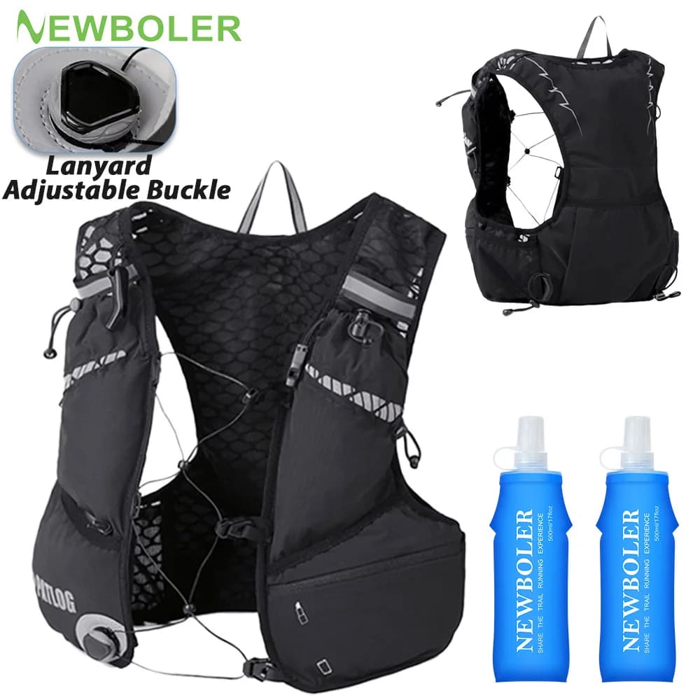 8 Liter Breathable Water Vest Trail Running Backpacks Jogging lightweight cycling backpack for marathon climbing bag for riding bikes