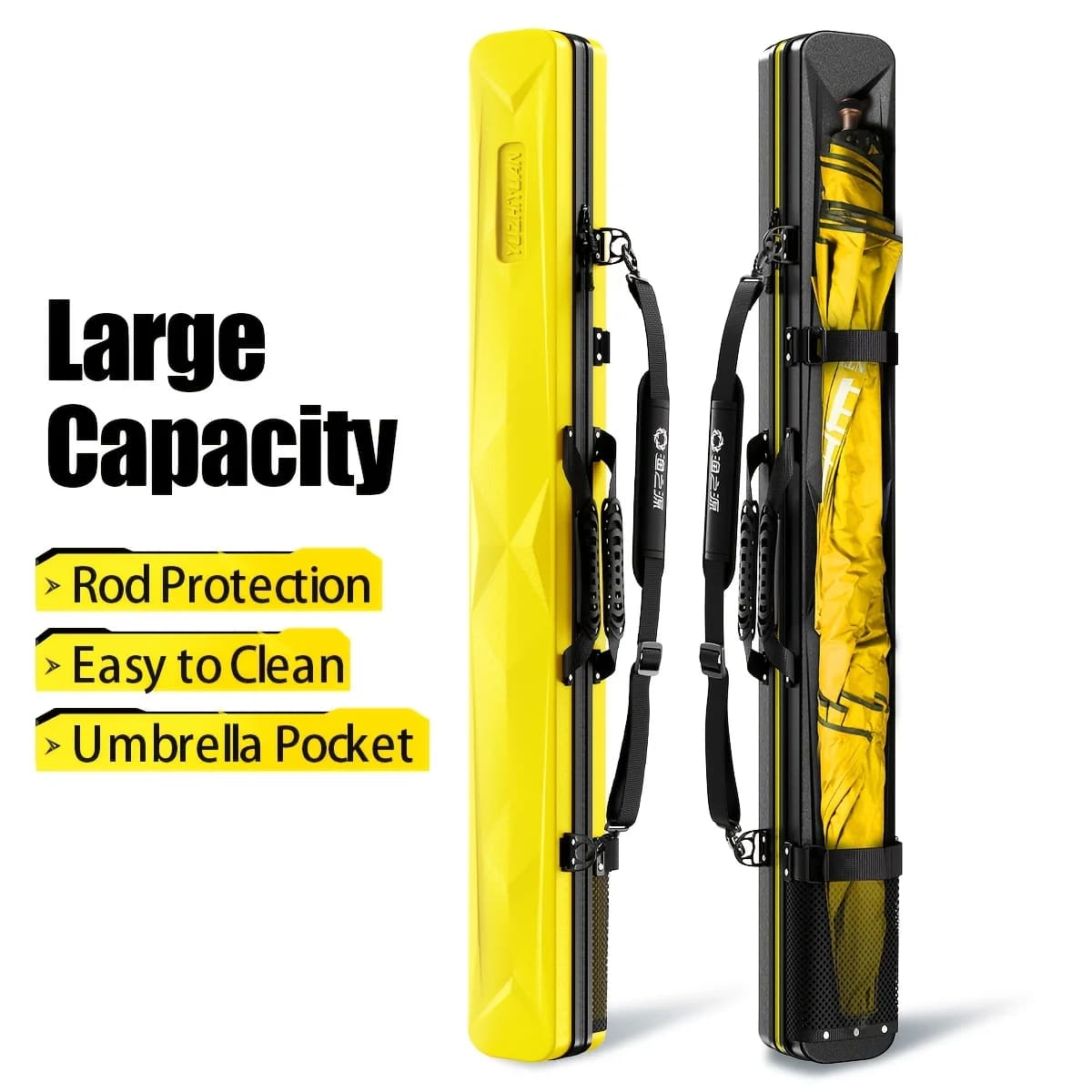 Rigida Bag for Canna di Pesca in Moscow | Grande Capacity, Antiurto, Easy to Clean, External Pocket for Umbrella, Convertible Transport