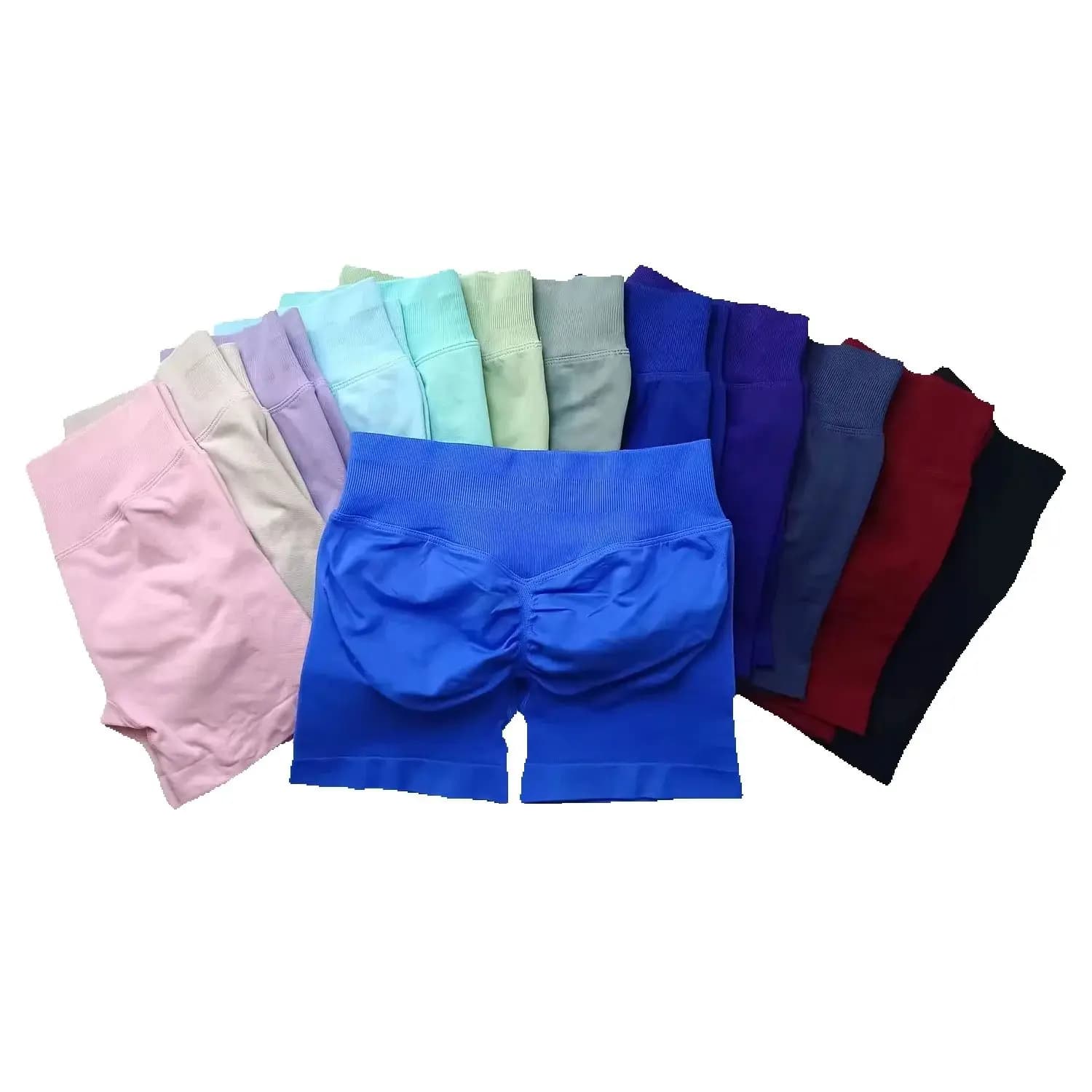 Women's seamless sexy sports shorts, compression shorts, fitness, cycling, training, yoga, pilates, running, leggings