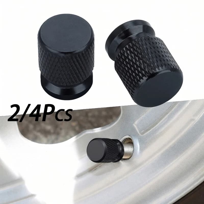 Car Tire Valve Caps Universal Alloy Tyre Valve Stem Cap Wheel Air Dust Caps Cover Auto Bike Bicycle Motorcycle Accessories
