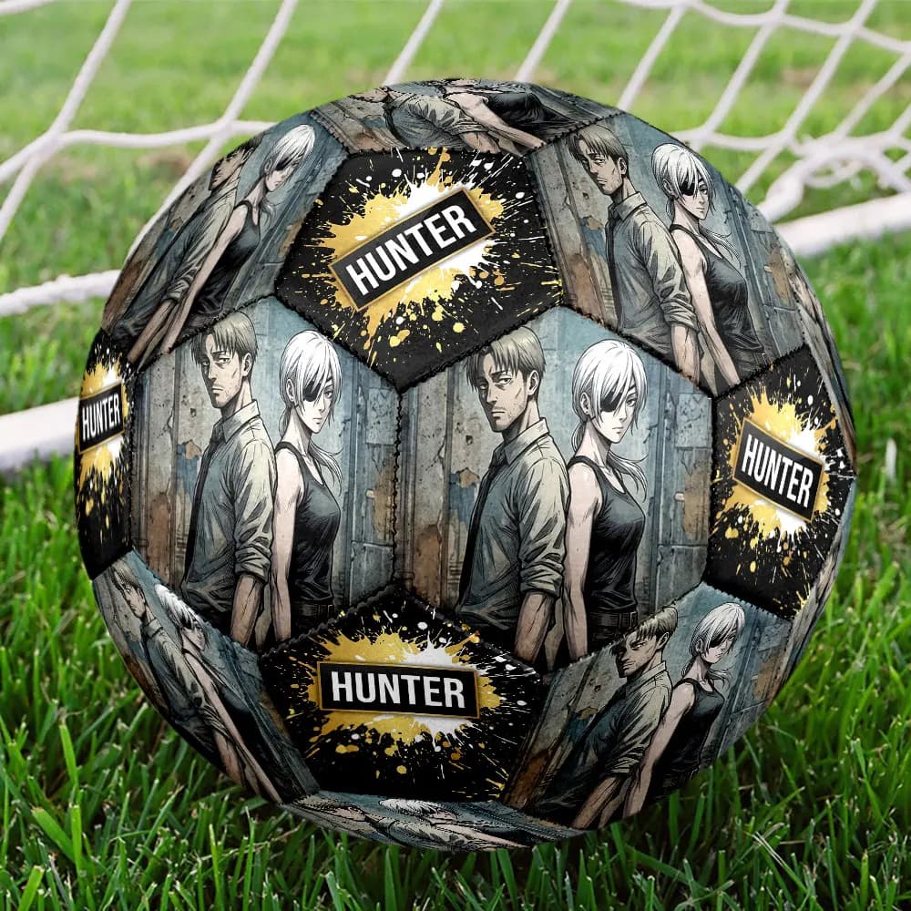 1pc Chainsaw Man Soccer Ball Football Size 5 Match Ball Colorful Team Training Gift HE2