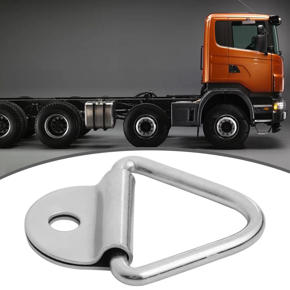 Anello di Ancoraggio con Bitta per Fissaggio a Bullone per Camion, Rimorchi, Furgoni, Barche, Trasportatori di Cavalli