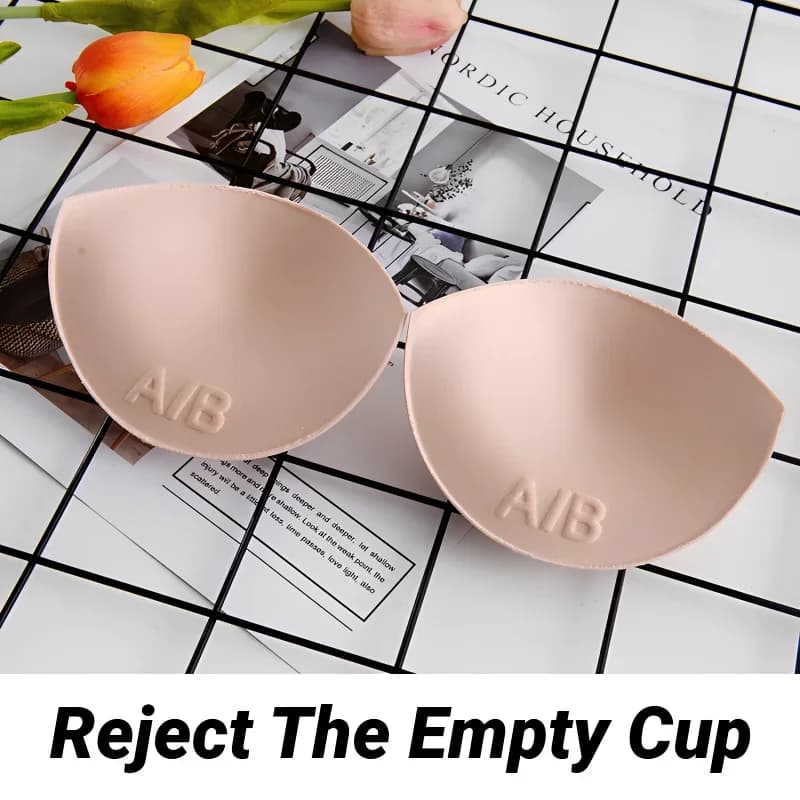 Sexy thick sponge bra pads Breast insert Push Up Enhancer Swimwear Padded bikini Removable chest accessories Bottling