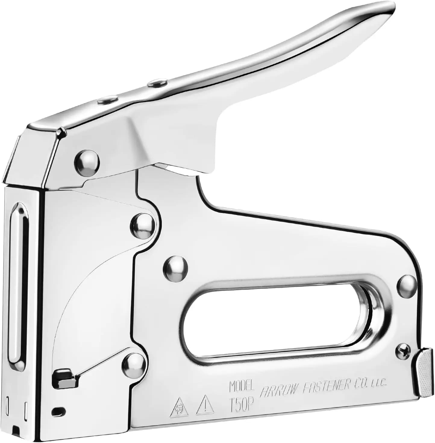 Pistola Sparagraffette Professionale per Tappezzeria, Legno, Artigianato e Fai-da-te - Graffatrice Manuale per Graffette da 1/4", 5/16", 3/8", 1/2", 9/16"