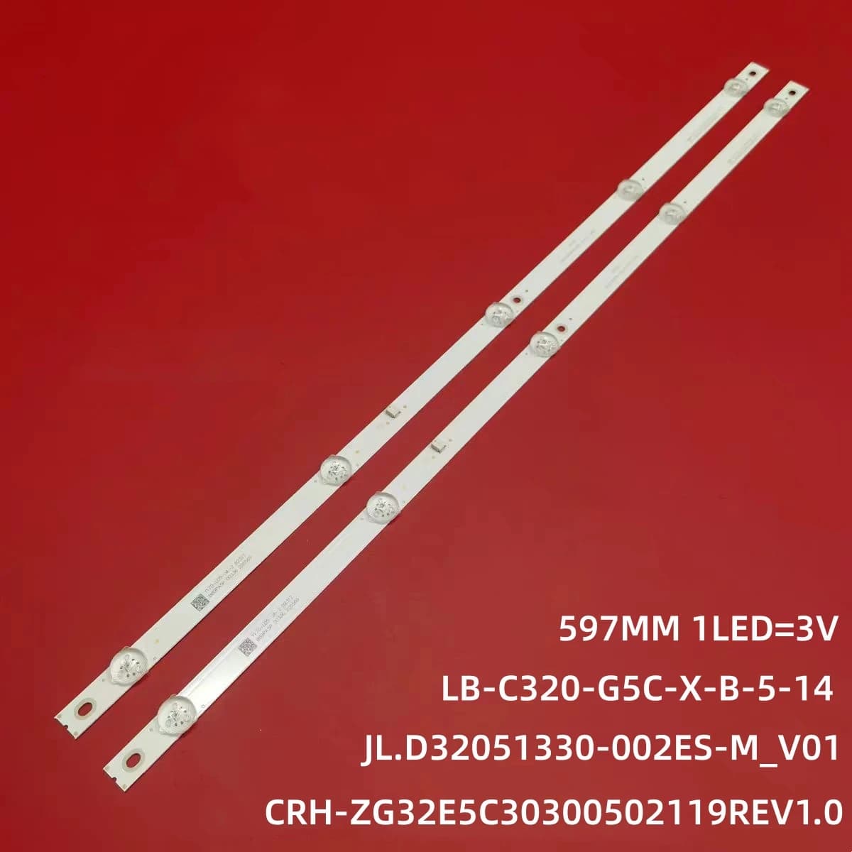 LED Strip for MS-L4899 V1 for FUSION FLTV-32A310 HARTENS HTY-32HDRO6B-HC22 EX-32HT003B EX-32HS006B EX-32HT006B F32F7000C/ G