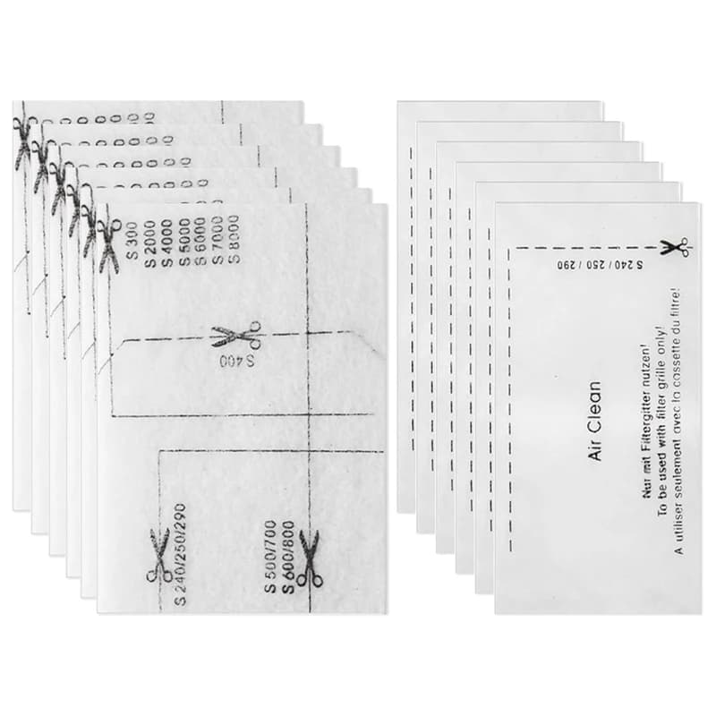 Filtri per aspirapolvere per Miele completi S8340 S8360, C1 C2 C3, set di filtri per parti di ricambio del filtro di scarico
