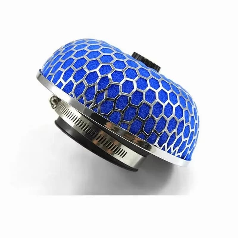 Nuovo filtro dell'aria purificatore d'aria ad alto flusso testa a fungo detergente lavabile presa d'aria fredda per auto parti professionali automatiche universali 76mm