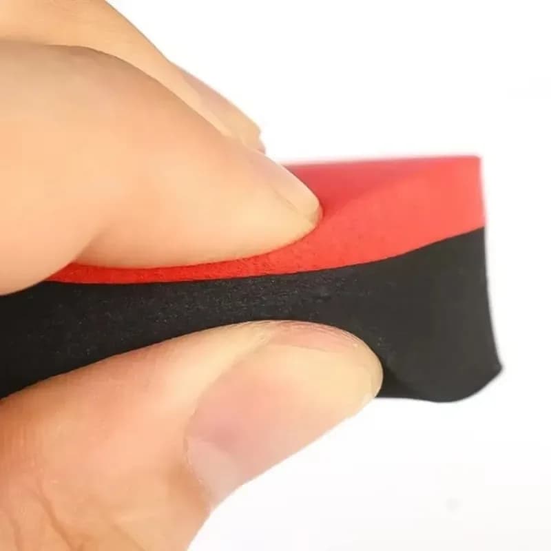 5 pcs red ping pong rack, rubber sponge brush for ping pong paddle care, durable cleaning accessories