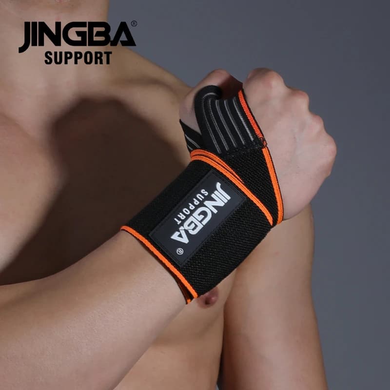 Fitness Wrist Straps Gym Wrist Straps for Weight Lift Cross-Blapping Inch Padded Belt for Power Hand Support Bar