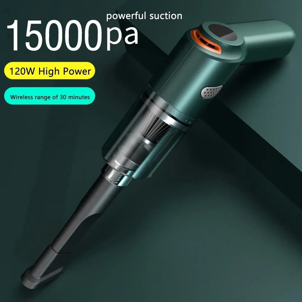 500000PA Xiomi Potente aspirapolvere senza fili portatile senza fili Pulitore per auto a casa Uso portatile Aspirapolvere di grande aspirazione