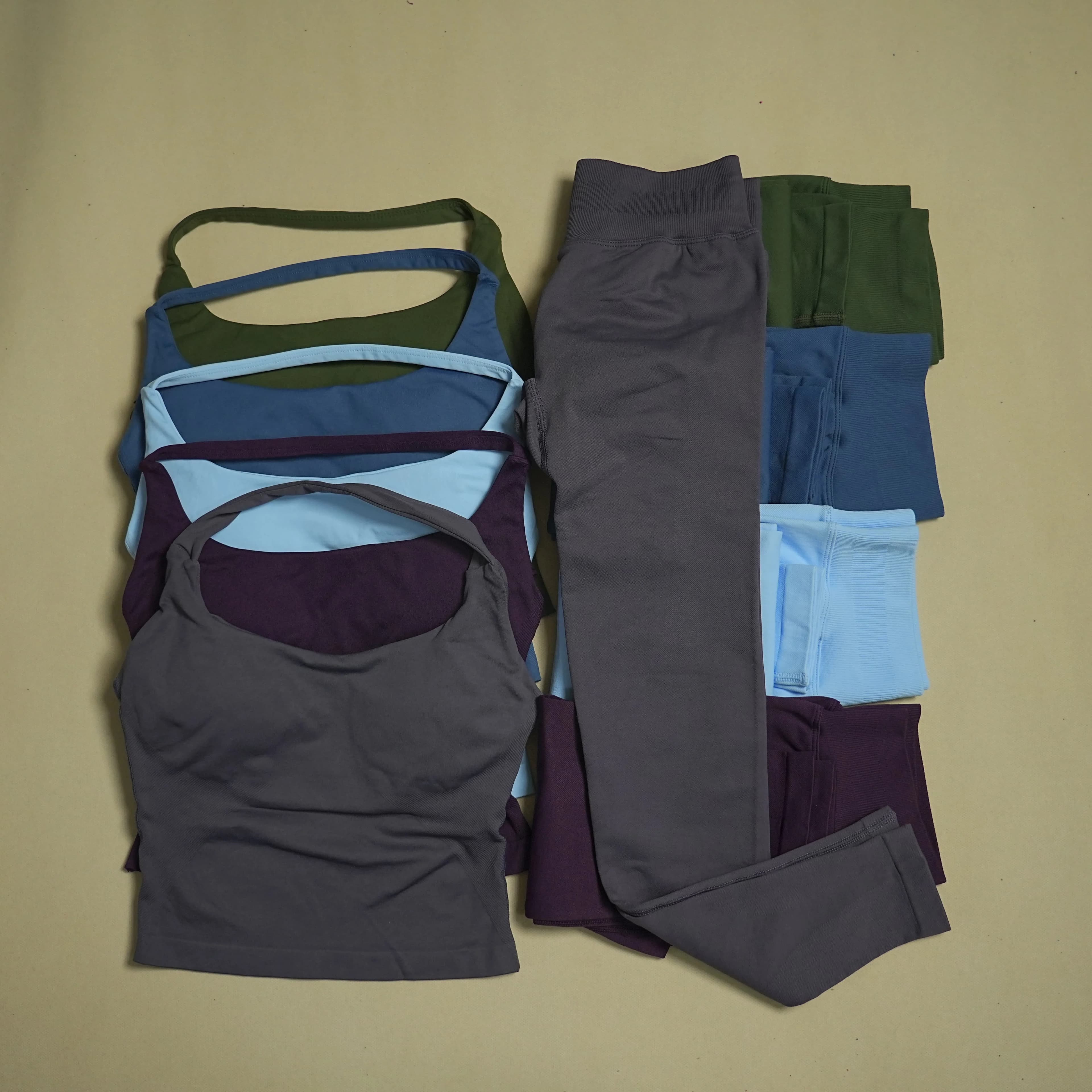 Set of 2 Pieces for Women: Gymnastics suit, Complete Yoga, Sportswear, Top and Leggings for Training