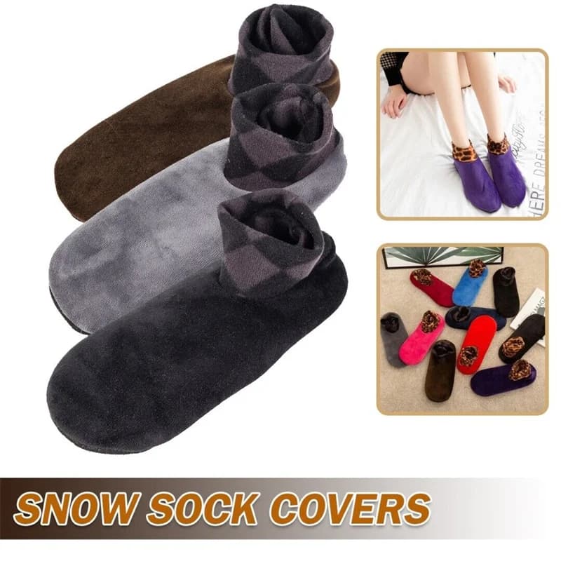 Socks in Non-slip Floor Footwear Yoga Soft Women's Home Leopard Print thick thermal sports socks Outndoor for Interior
