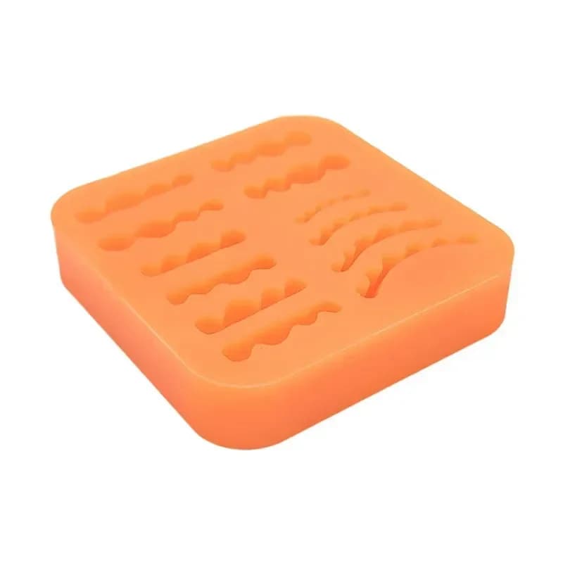 1 pz Cera Dentale Figura Pellicola Modello Base Laboratorio Protesi Laboratorio Cera Dente Modello di Gomma Stampo Invertito Strumenti di Laboratorio Dentale
