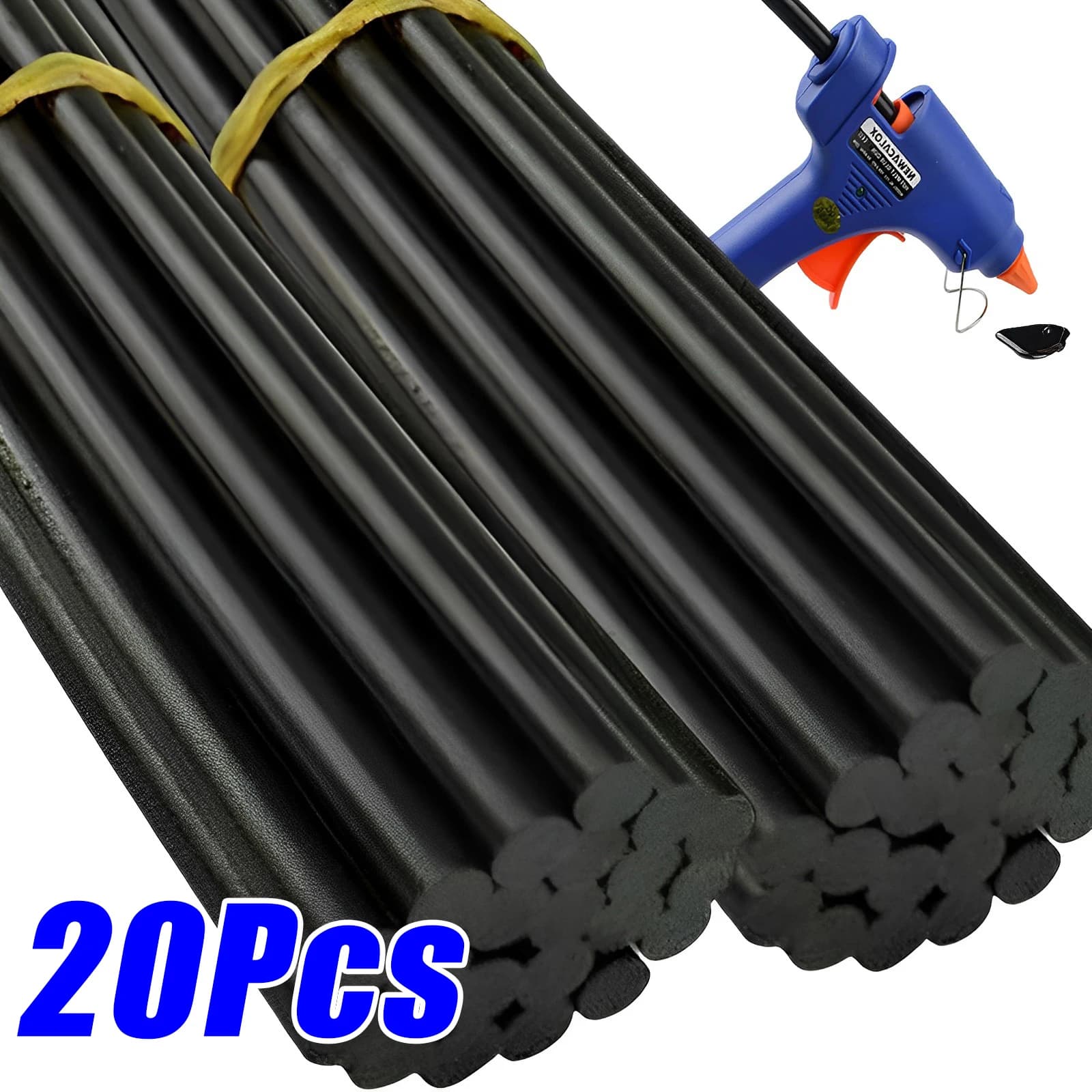 20 pcs Auto Repair Dent Colla Stick Strong Adhesion Car Body Paintless Repair Hot Melt Strip Repair Colla Stick Auto Repair Tool