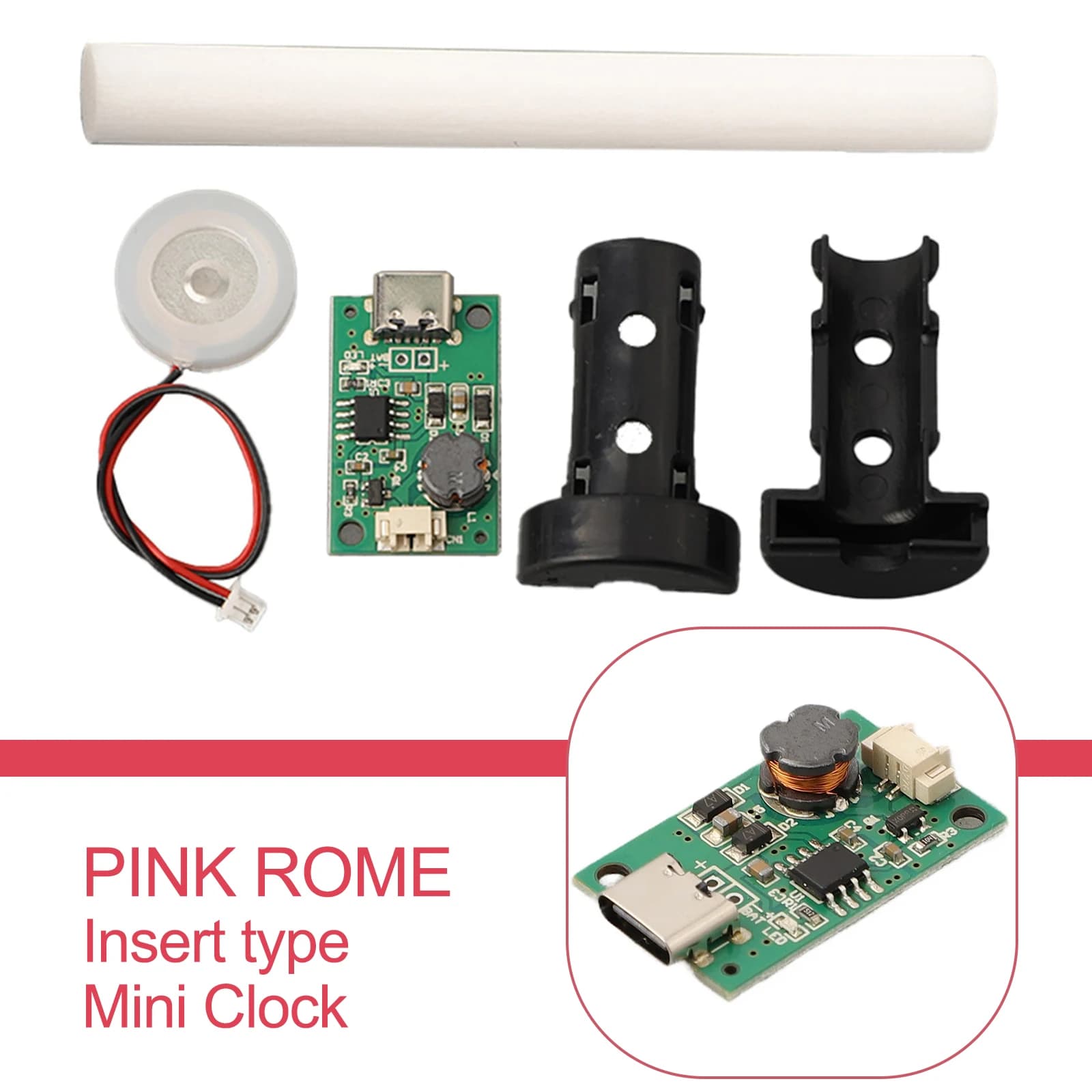 Modulo Spray per Umidificatore, Kit Umidificatore, Accessori per la Casa, Ricambio Tipo-C 1.5-2W, Nuovo di Zecca