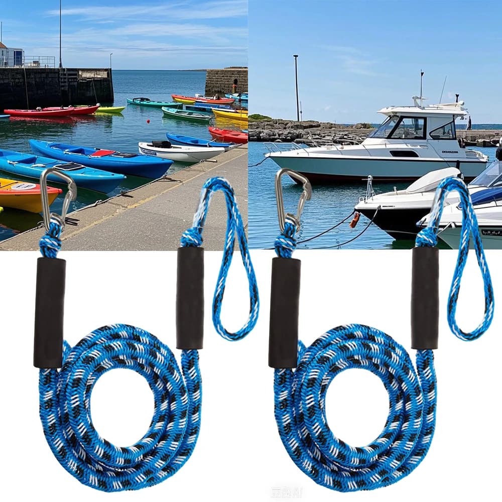 1/2PCS Dock Marine Corda Bungee Watercraft Jet Ski Pontone Canoe Power Boat Accessories