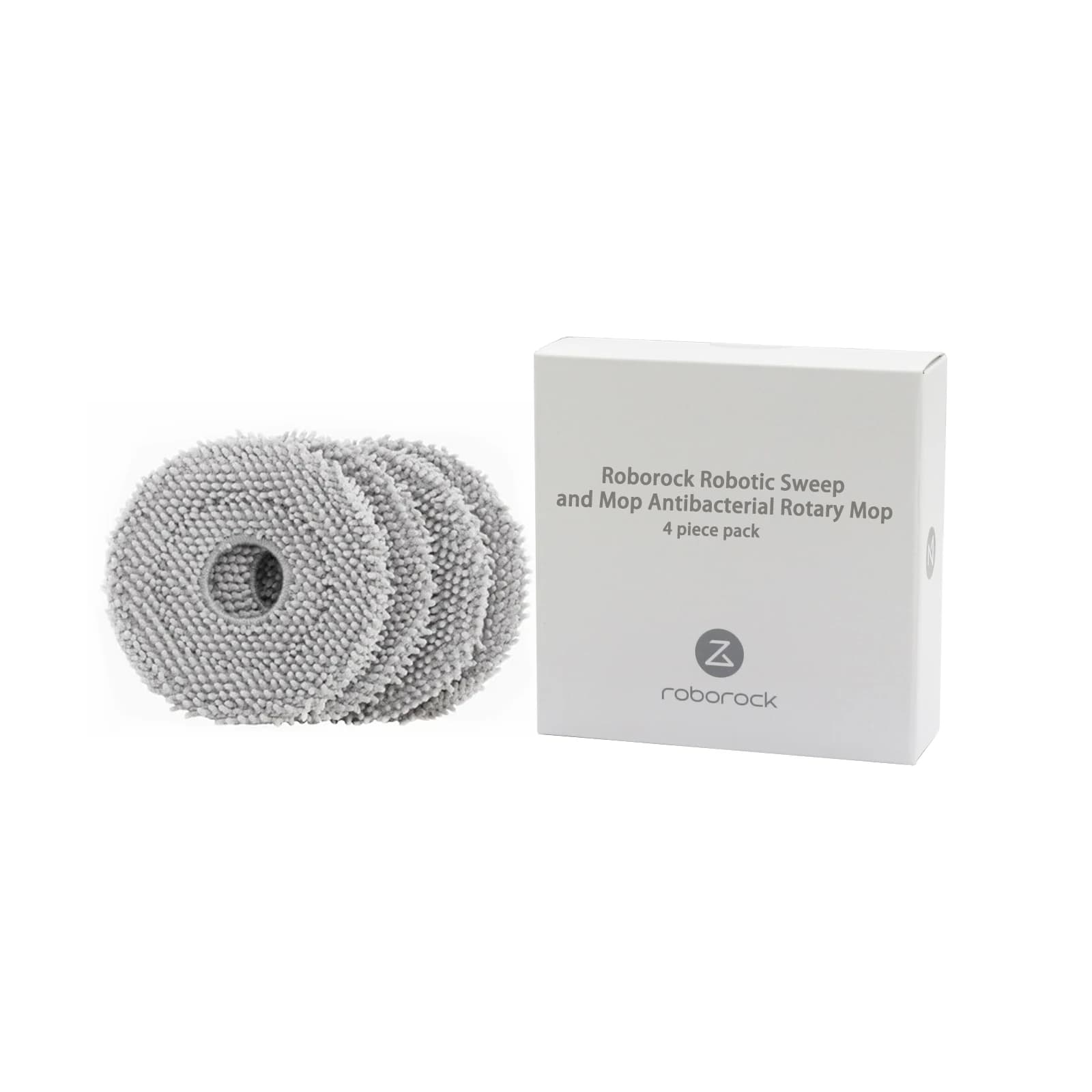 Original Roborock Accessories Mop Cloth*4 for Qrevo s5V,Qrevo Pro,Qrevo Master,Qrevo MaxV,Qrevo Plus,Qrevo Slim,Qrevo CuryX