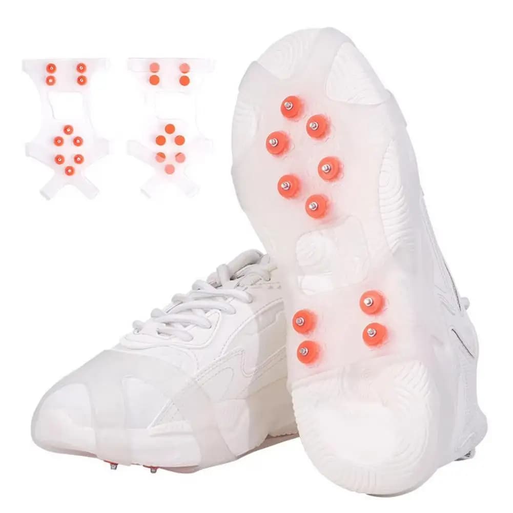 Tacchetti da ghiaccio antiscivolo per stivali Scarpe Punte per scarpe Grip da neve Tacchetti per ghiaccio e neve Tacchetti antiscivolo per escursionismo Pesca Camminata