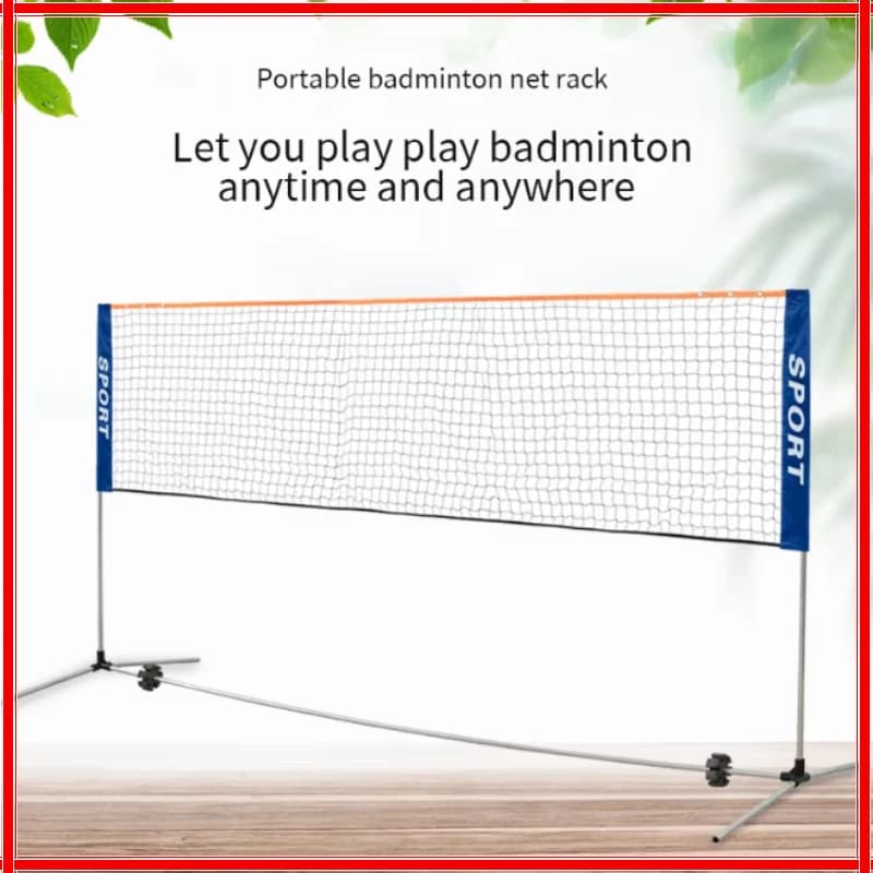 Network from Badminton Professional Foldable Portable for Interior and Exterior, Square Network for Volleyball and Tennis Training