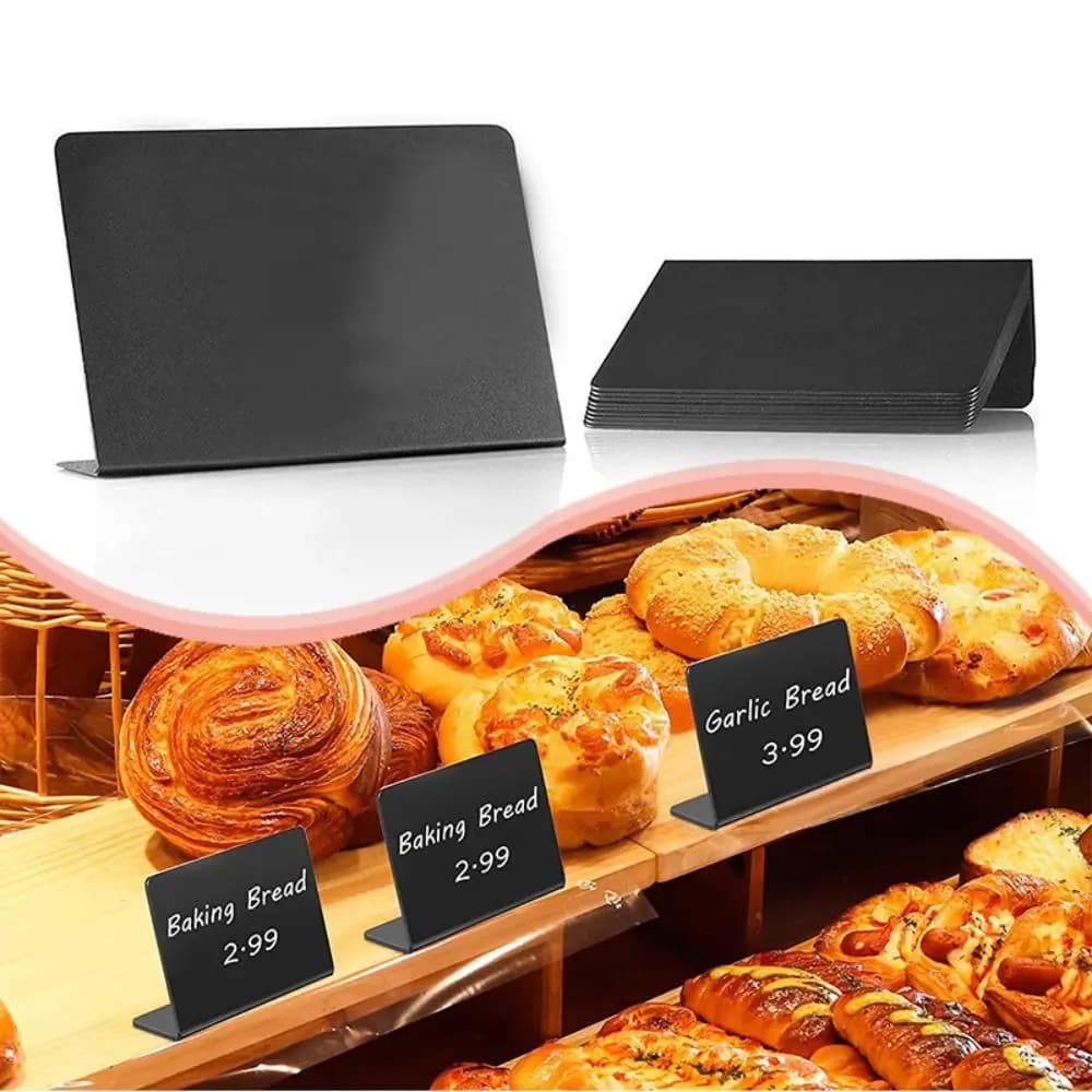 Reserved Writing Stand Buffet Tags Store Shop Tabletop Marker Mini Chalkboard Message Board Small Blackboard Signs Chalkboard