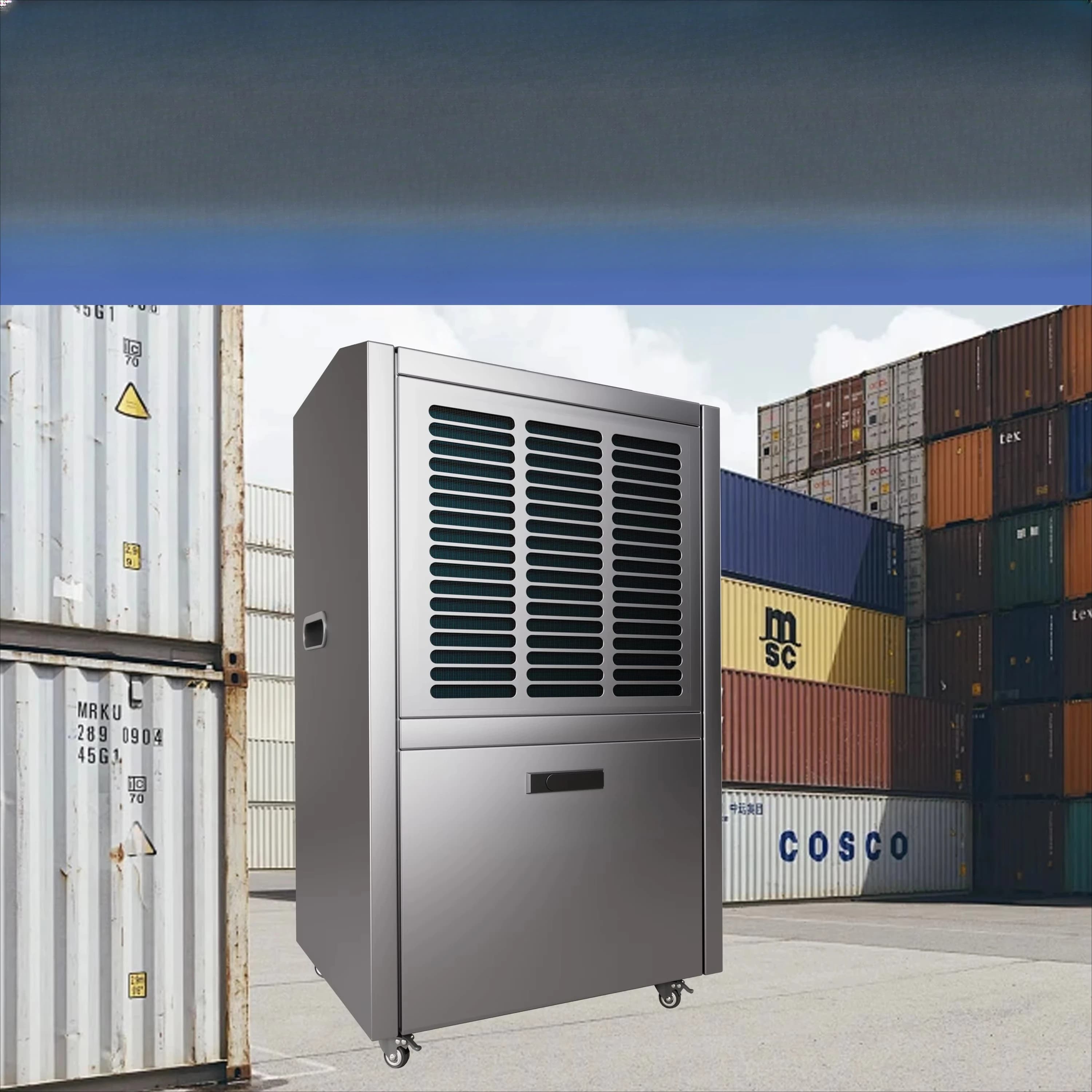 Deumidificatore Industriale Ansmen Grande Capacità 60L/G 950W Resistente alla Corrosione per Fabbriche Chimiche