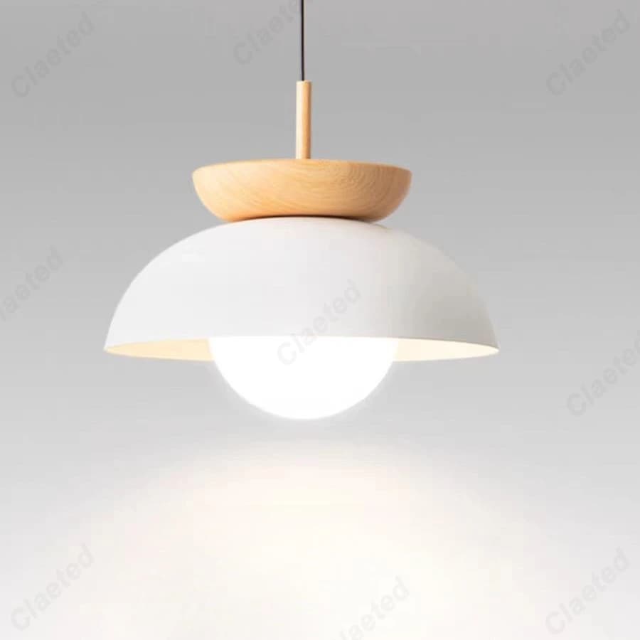 Lampadario europeo moderno e minimalista a LED Log Color Ristorante Bar Sala da tè Soggiorno Corridoio Illuminazione decorativa E27