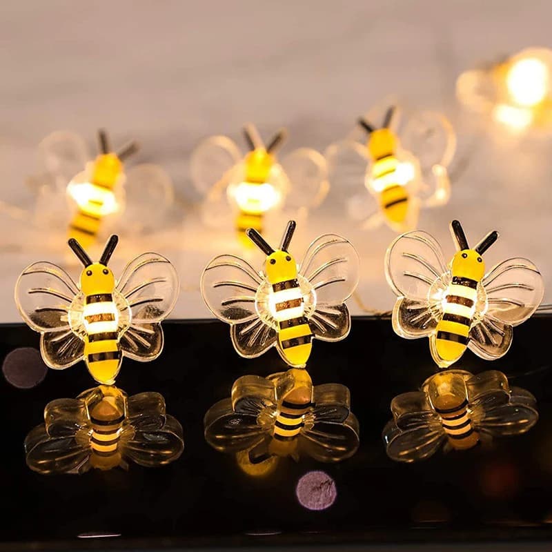 3/1M LED ape luci stringa alimentata a batteria esterna impermeabile ghirlanda di fata lampada per festival Natale giardino arredamento camera da letto