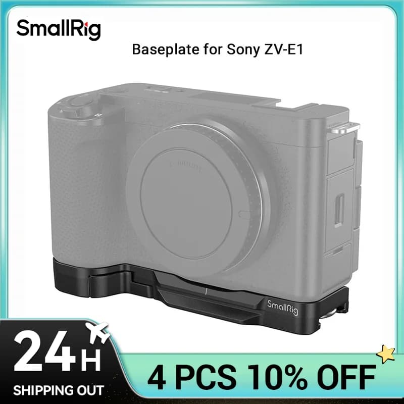 SmallRig ZV-E1 plate base for Sony ZV-E1 with Arca-Swiss connection, quick change for DJI RS 2/ RSC 2/ RS 3/ RS 3 PRO tripod