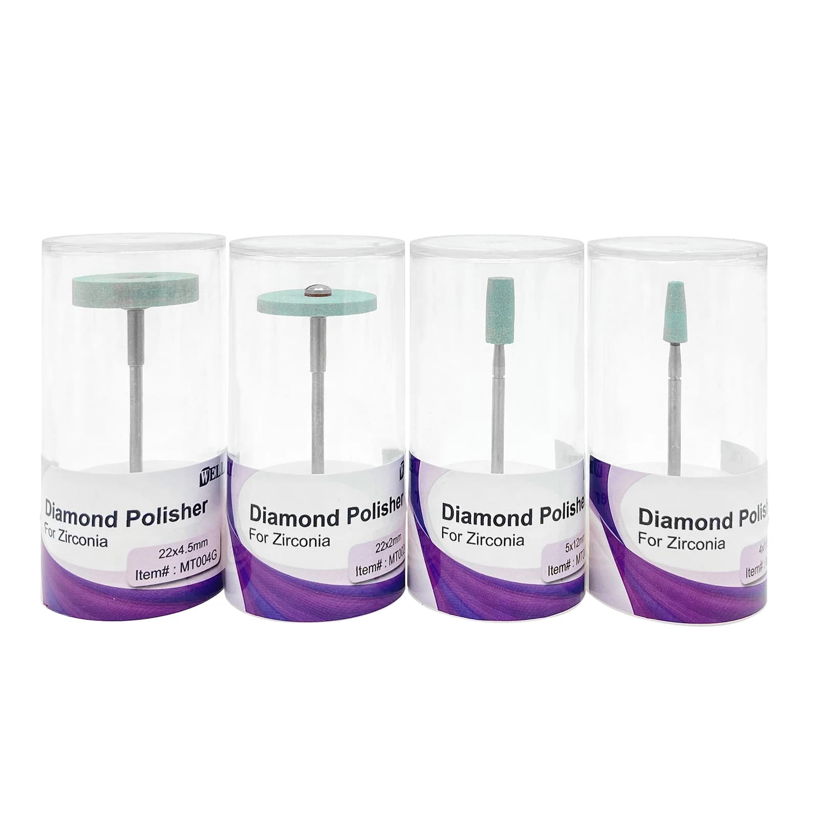 Dentale Ceramica Diamante Lucidatore Smerigliatrice Dentista Laboratorio Pietre Abrasive Polacco per Zirconia Porcellana Corona Strumenti di Lucidatura