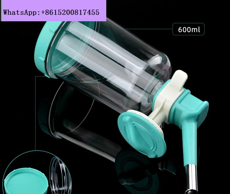 Water dispenser for dogs suspended kettle for cat pets automatic water dispenser for feeding head teddy dog small mouth not wet