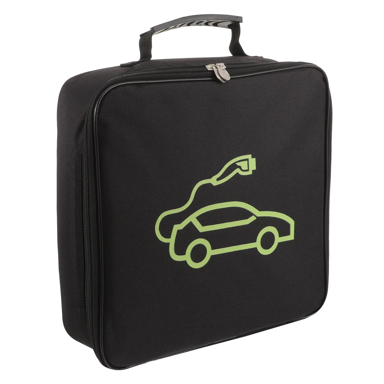 Borsa Multifunzionale Impermeabile per Cavi EV, Materiale Ignifugo Rivestito in Argento per Caricabatterie, Cavi, Piccoli Oggetti, Auto, Camper