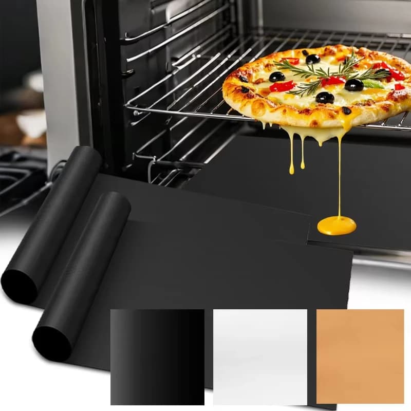 New Baking Mat Reusable Non-stick Non-Disposable Non-stick Covering Heat Resistant Barbecue Mat for Barbecue Accessories
